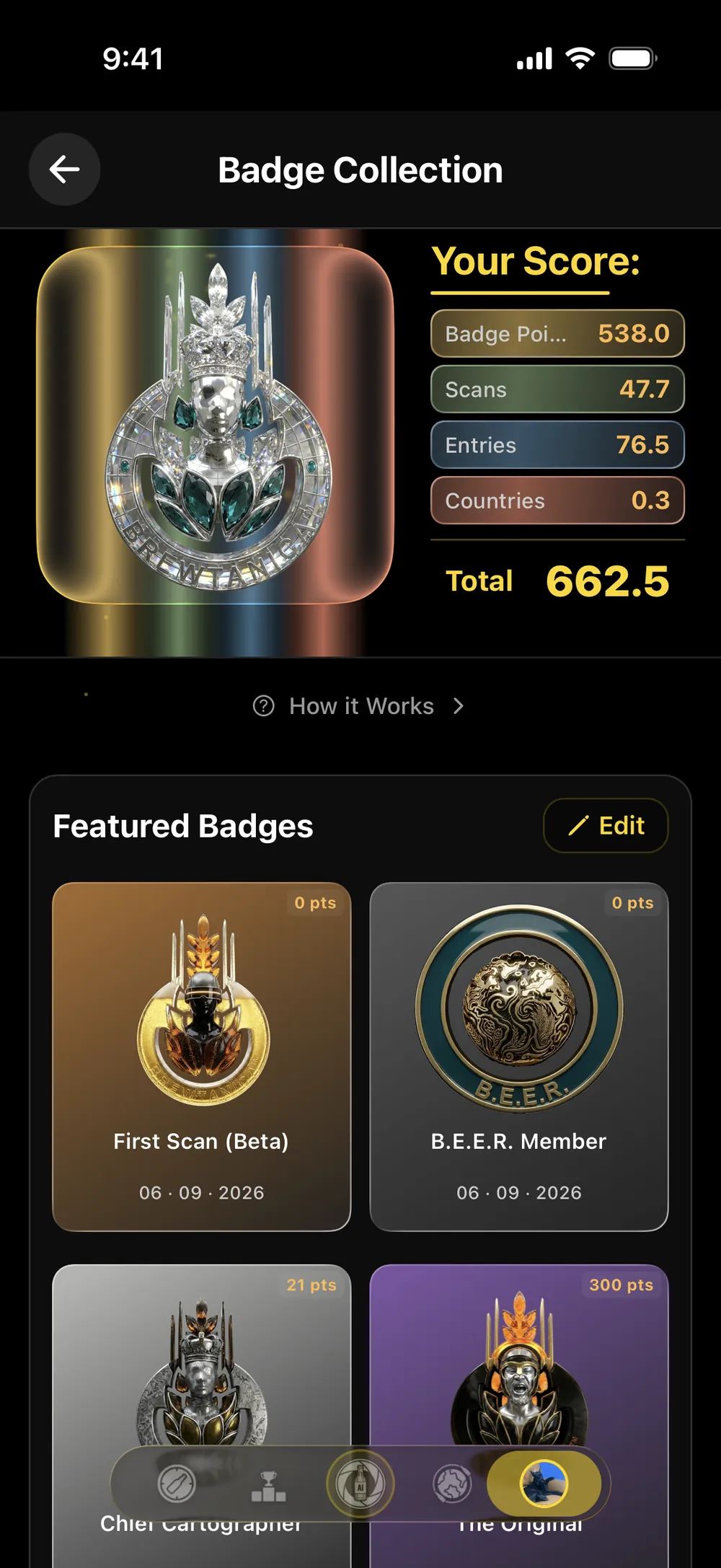 Badge collection
