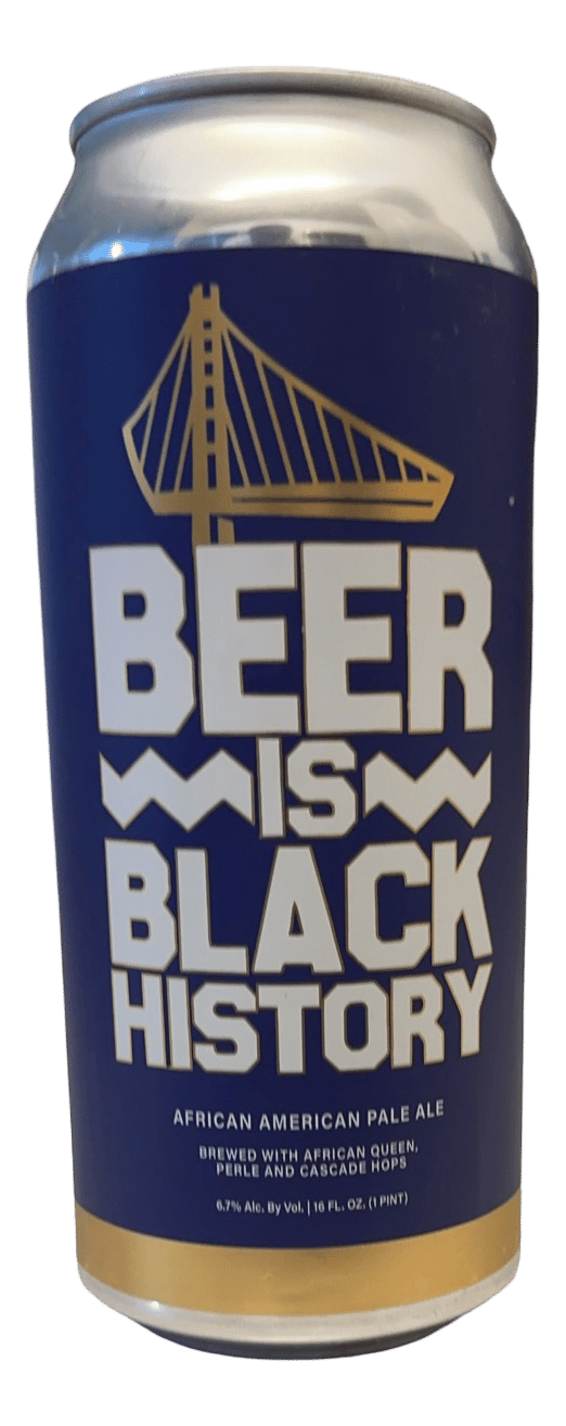 Beer Is Black History bottle