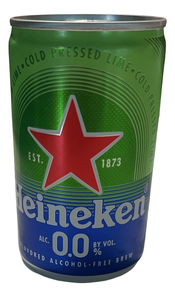 Heineken Cold Pressed Lime bottle