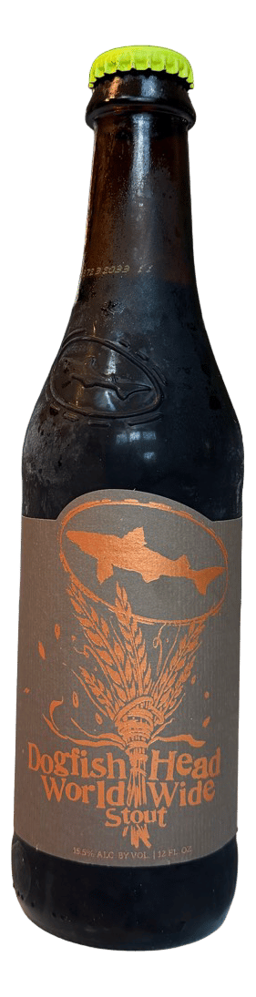 World Wide Stout bottle