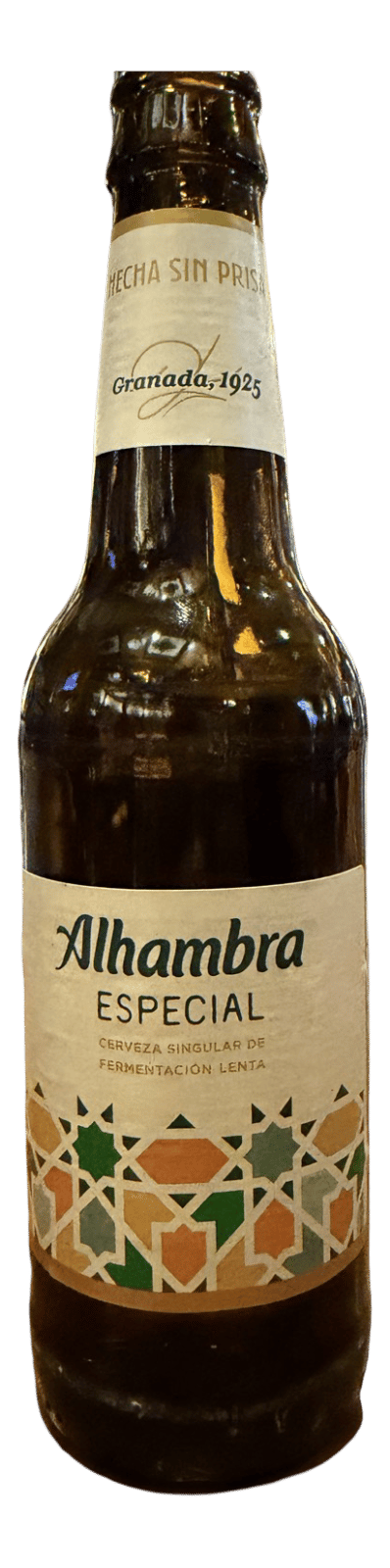 Alhambra Especial bottle